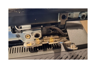 Dell laptop hinge repair
